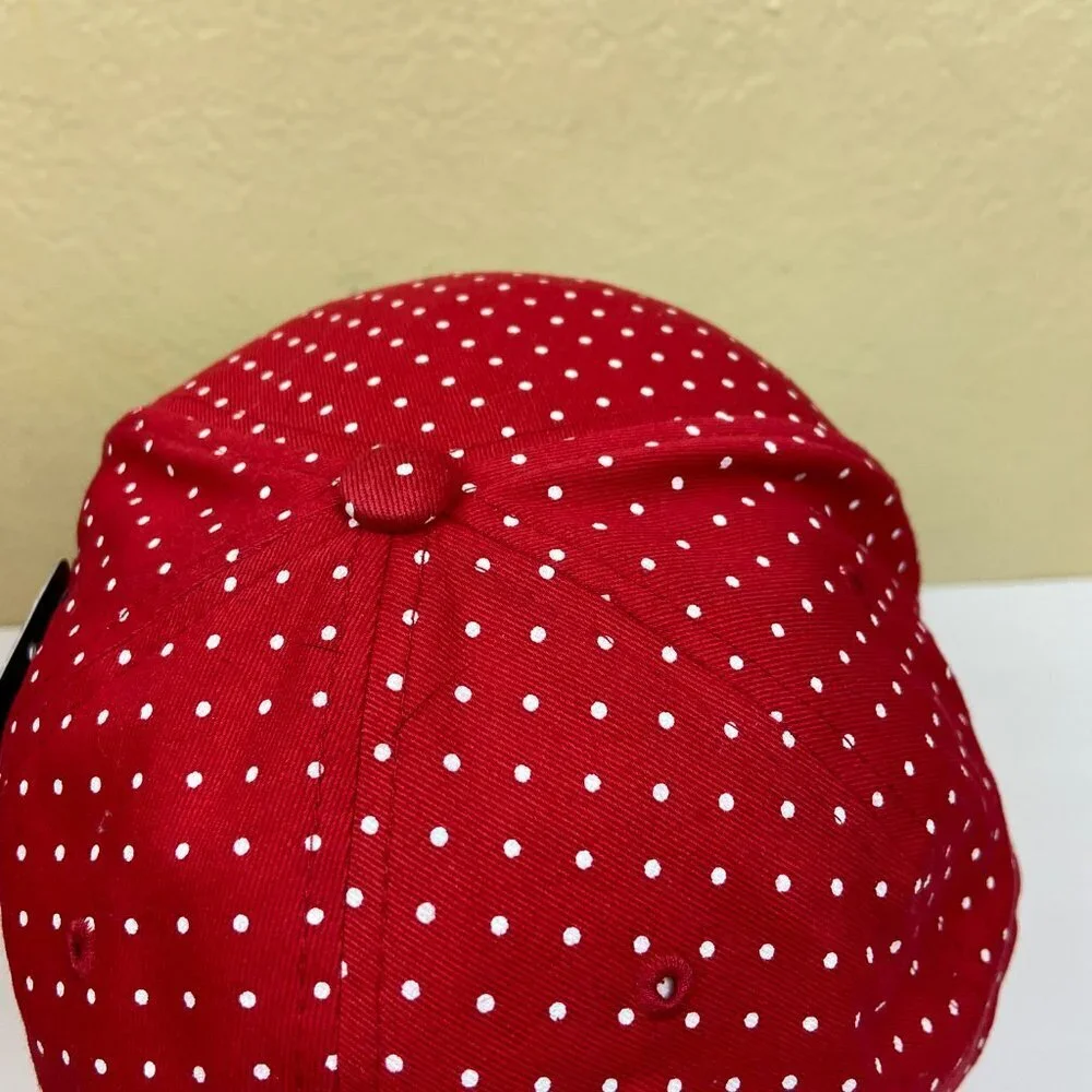 Premium Baseboll Cap  CA Polka Dot